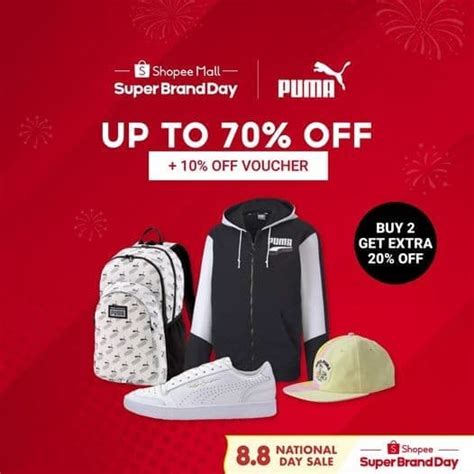 5 Aug 2021 Puma Voucher And Super Brand Day On Shopee Sg