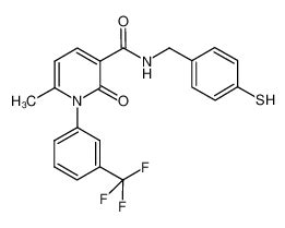 N 4 Mercaptobencil 6 Metil 2 Oxo 1 3 Trifluorometil Fenil 1