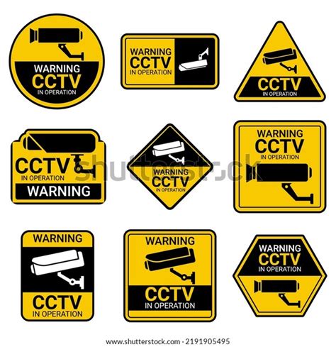 22 Thousand Cctv Camera Warning Royalty Free Images Stock Photos