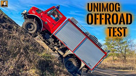 OFFROAD mit PREPPER UNIMOG 005 Geländefähigkeit im Test Survival