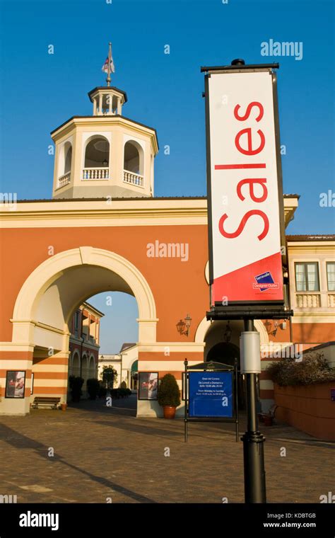 Designer Outlet Serravalle Scrivia Piedmont Italy Stock Photo Alamy