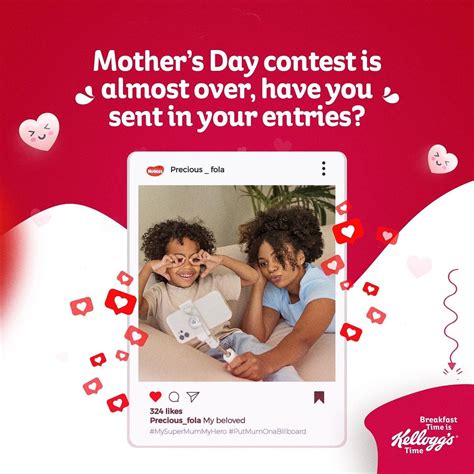 Kelloggs Mothers Day Contest Is Still On Promos In Nigeria