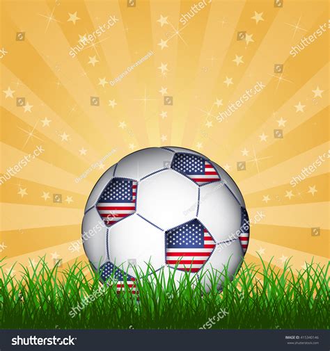 American Soccer Ball Stock Illustration 415340146 | Shutterstock