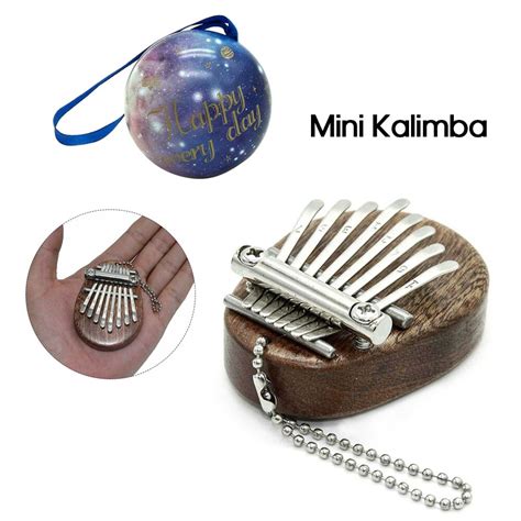 8 Tasten Kalimba Mini Kalimba Tragbare Daumen Klav Grandado