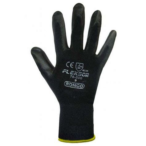 Flexsor Pu Palm Coated Nylon Glove Romical