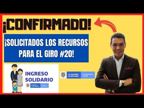 URGENTE Confirmada Solicitud De Recursos Para INGRESO SOLIDARIO Giro