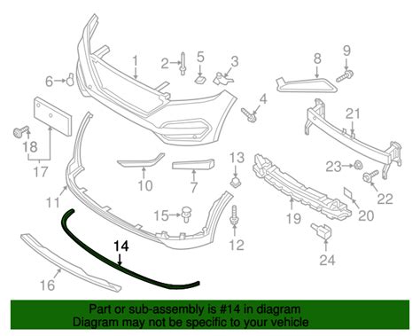 2016 2018 Hyundai Tucson Lower Molding 86567 D3000 OEM Parts Online