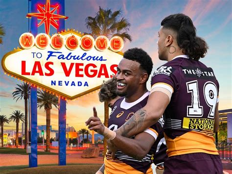 Brisbane Broncos Confirmed For Nrl Las Vegas Fixture The Courier