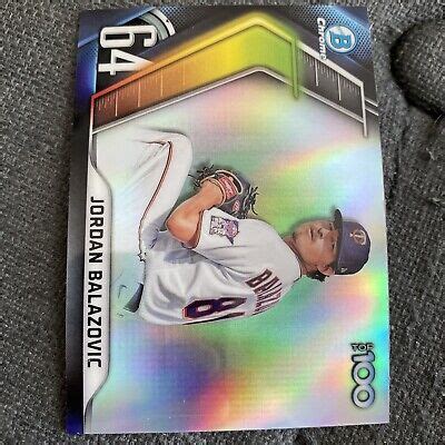 Jordan Balazovic Bowman Chrome Scouts Top Minnesota Twins Ebay