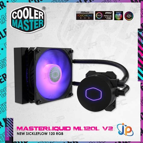 Jual Cooler Master Masterliquid Ml120l Rgb V2 Cpu Cooler Liquid Fan