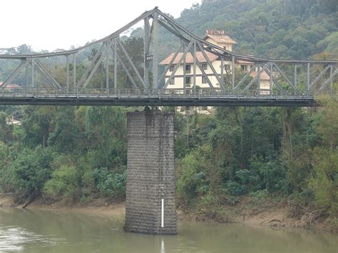 Blog do Jaime BLOG FOTOS E NOTÍCIAS DE BLUMENAU Ponte de Ferro em