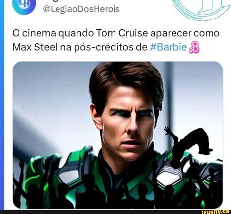 O cinema quando Tom Cruise aparecer como Max Steel na pós créditos de