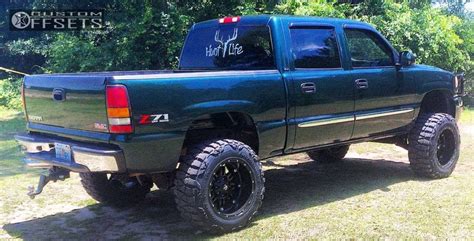 2005 Gmc Sierra 1500 With 20x12 44 Fuel Hostage And 35125r20 Nitto Mud Grappler And