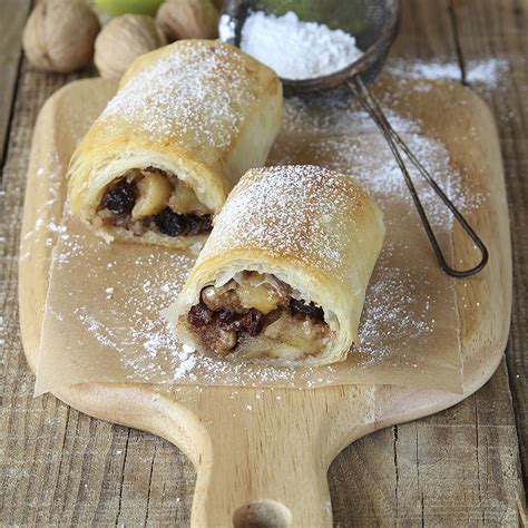 Recette Apfel Strudel Aux Pommes Et Aux Noix