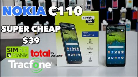 Nokia C Unboxing Review For Straight Talk Simple Mobile Total By