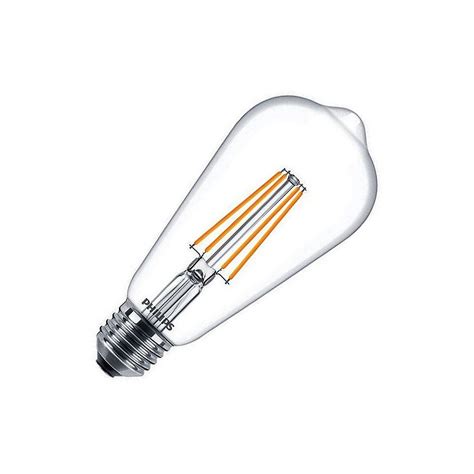 Ampoule Led E27 St64 Filament Philips Cla 7w Ampoule Design