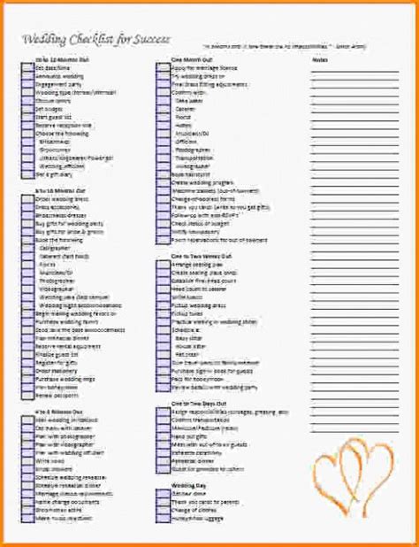 12 Wedding Planner Checklist Pdf Wedding Planner Checklist Wedding