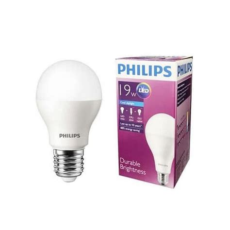 Philips LEDBulb 19W E27 6500K 230V Putih