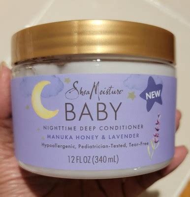 Sheamoisture Baby Manuka Honey Lavender Nighttime Deep Conditioner