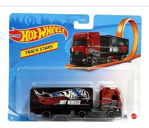 Hot Wheels Caminhão Velocidade Na Pista Mercedes bens mattel MercadoLivre