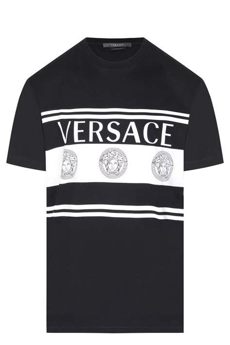 Versace Branded Cotton Tee Clothing From Circle Fashion Uk