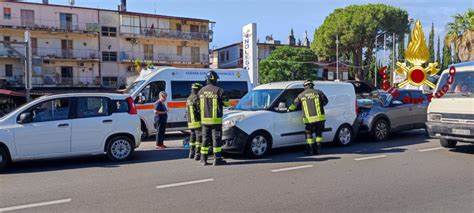 Incidente Stradale Sulla Ss Tamponamento A Catena A Poggio Pudano