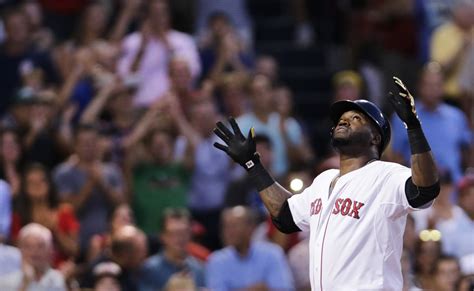 Boston Red Sox Dh David Ortiz Hits 492nd Career Home Run One Behind