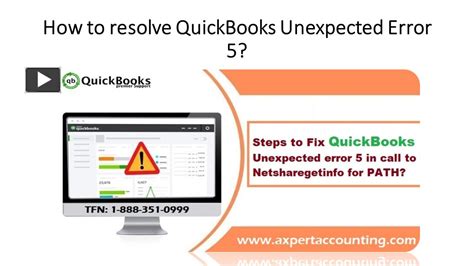 Ppt How To Resolve Quickbooks Unexpected Error Powerpoint