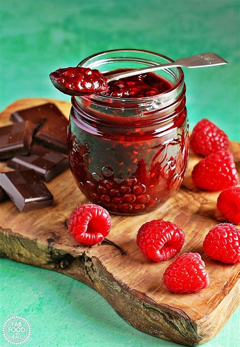 Quick Easy Raspberry Jam No Pectin Fab Food All