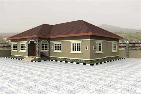 Bungalow Exterior Designs In Nigeria – BESTHOMISH