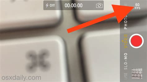 How To Record Video At 60 FPS On IPhone