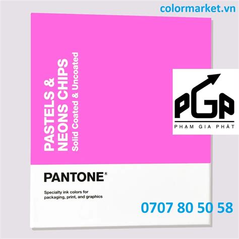 Pantone Pastel Neon Chip Book Gb B N M