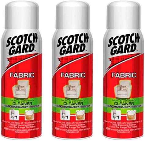 3m Juego De 3 Pz Scotchguard Protector De Telas Y Tapicería 283 Grs