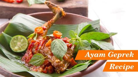 5 Resep Ayam Geprek Ada Paduan Sambal Matah Dan Keju Mozzarella Enak