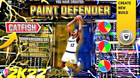 NEW RARE CATFISH PAINT DEFENDER BUILD On NBA 2K22 FOR SEASON 8 BEST