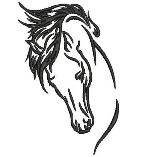 Arabian Horse Head Tattoo