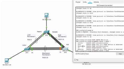 Ether Channel Lacp Pagp Manual Packet Tracer Youtube