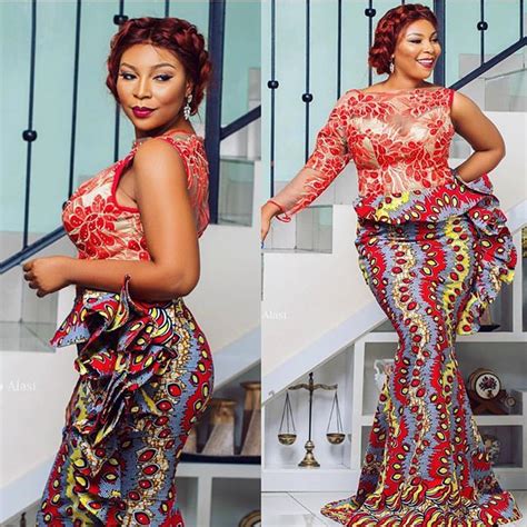 Creative Ankara And Lace Combination Styles You Will Definitely Like To