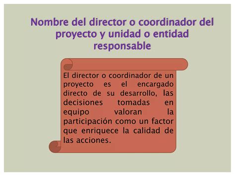 Ute Pasos Para Elaborar Un Proyecto Y La Descripcion De Los Elementos