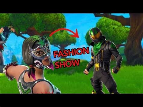 FORTNITE Fashion Show Skin Competition Best DRIP EMOTES WINS