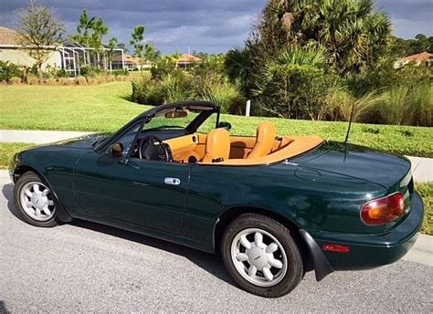 Mazda Mx 5 Miata Convertible 1991 Special Edition British Racing Green