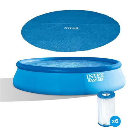 Pack Piscine Autoport E Intex Easy Set X M Essentiels