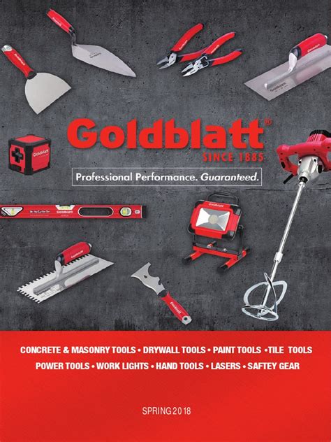 goldblatt catalogue compressed   masonry brick