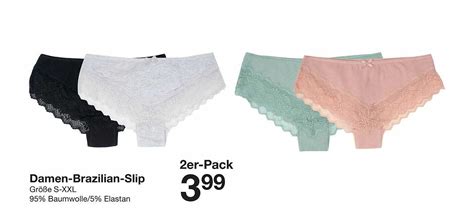 Damen Brazilian Slip Angebot Bei Zeeman Prospekte De