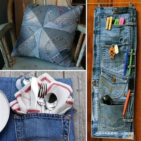 3 Ideas Para Reciclar Jeans Viejos Construccion Y Manualidades