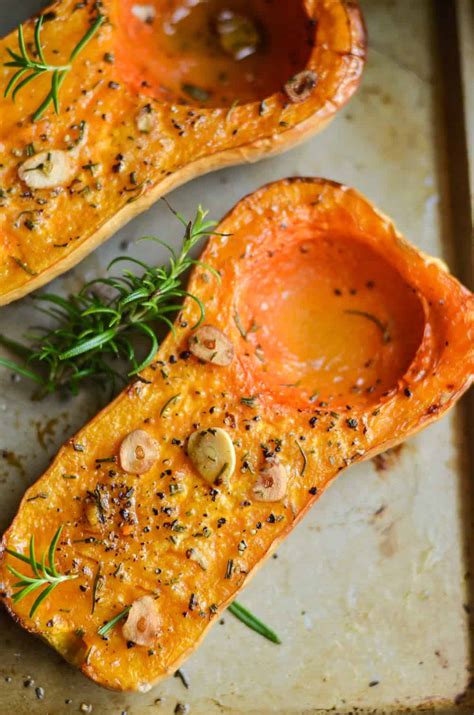 Rosemary Roasted Butternut Squash Recipe Diy Candy