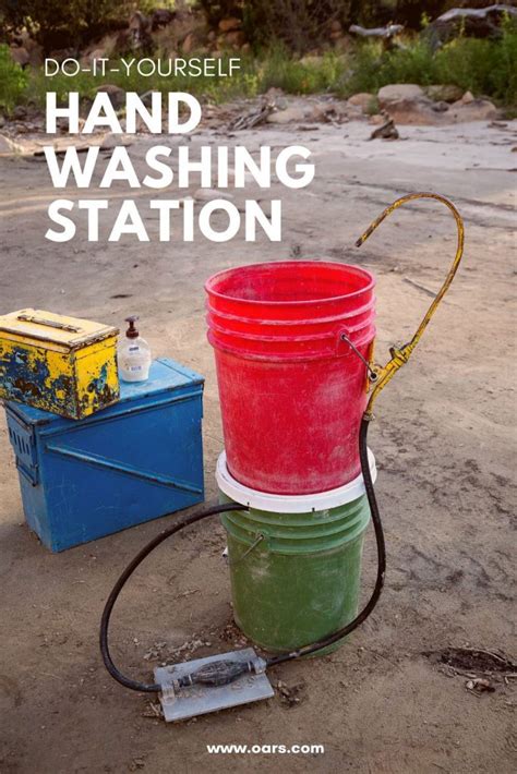 How To Make An Easy And Affordable Hand Washing Station Oars