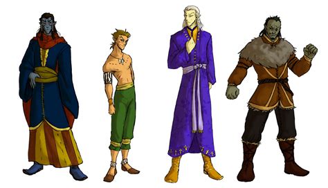 Elf races of Tamriel 2 by ankalime on DeviantArt