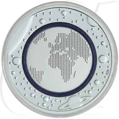 Deutschland Euro J Brd Euro J Pp Ovp Planet Erde Blauer