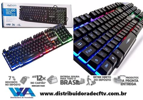 Somos Importador E Distribuidor De Teclado Gamer Semimec Nico